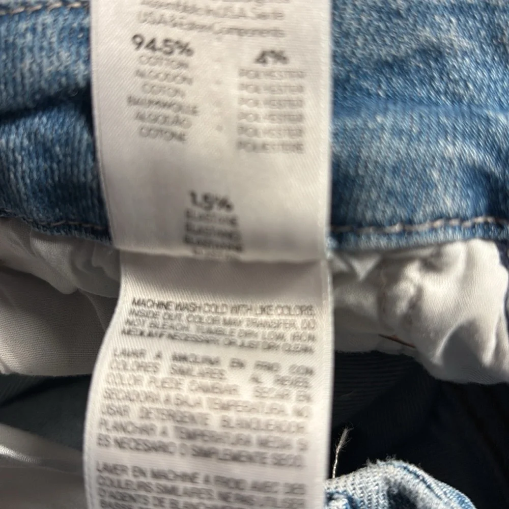 MOTHER High Waisted Looker Ankle Fray size 27